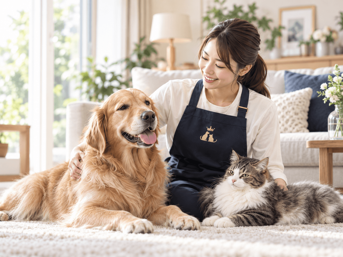 犬と猫に寄り添う代表シッターの山田美咲